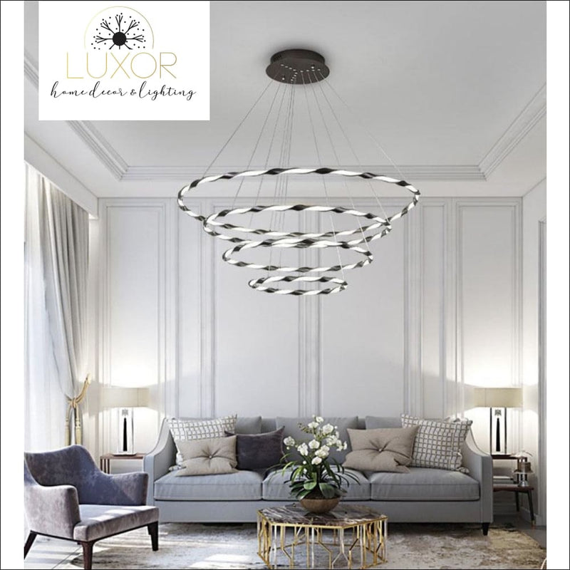 chandelier Hernan Spiral Chandelier - Luxor Home Decor & Lighting