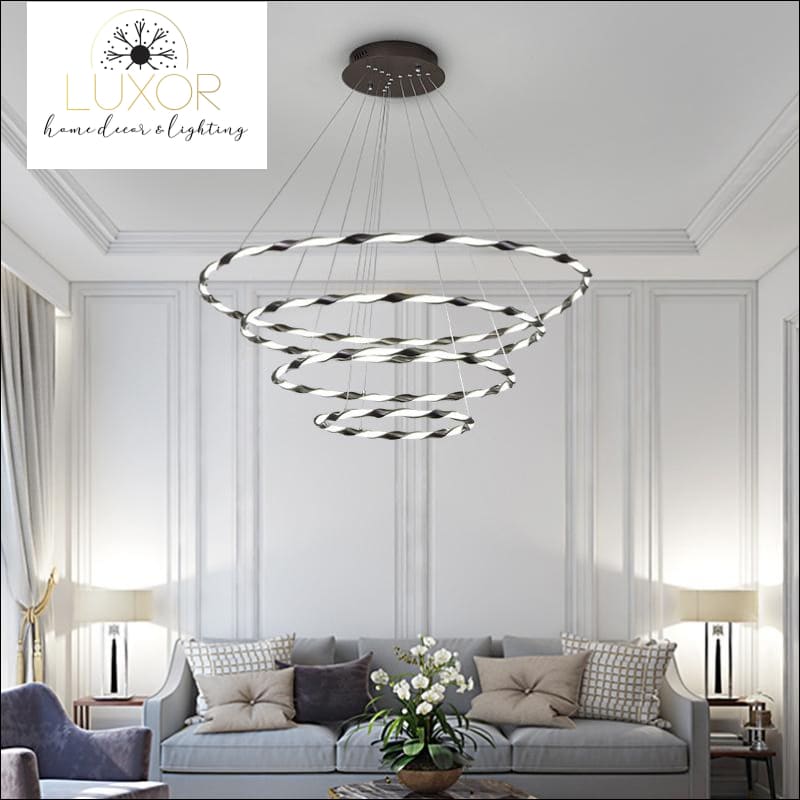chandelier Hernan Spiral Chandelier - Luxor Home Decor & Lighting