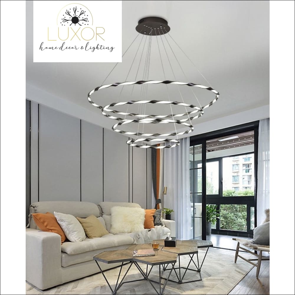 chandelier Hernan Spiral Chandelier - Luxor Home Decor & Lighting