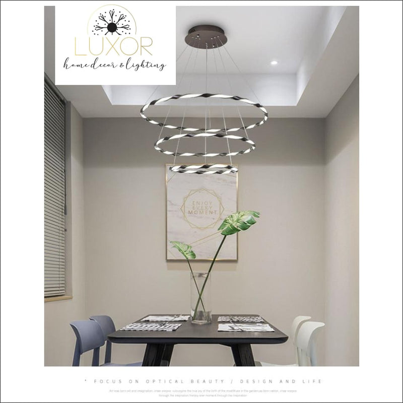 chandelier Hernan Spiral Chandelier - Luxor Home Decor & Lighting