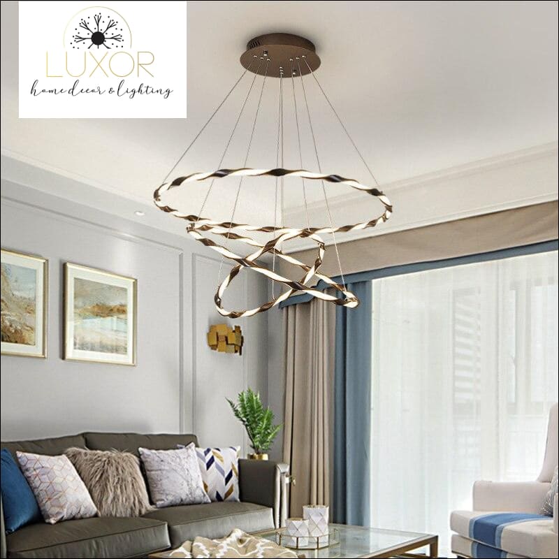 chandelier Hernan Spiral Chandelier - Luxor Home Decor & Lighting
