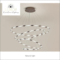chandelier Hernan Spiral Chandelier - Luxor Home Decor & Lighting