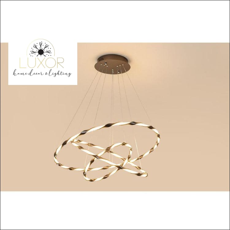 chandelier Hernan Spiral Chandelier - Luxor Home Decor & Lighting