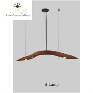 pendant lighting Hobson Wood Pendant Light - Luxor Home Decor & Lighting