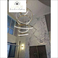 chandeliers Hoopla LED Modern Chandelier - Luxor Home Decor & Lighting