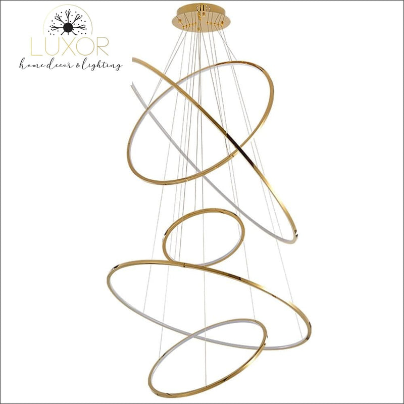 chandeliers Hoopla LED Modern Chandelier - Luxor Home Decor & Lighting