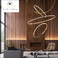 chandeliers Hoopla LED Modern Chandelier - Luxor Home Decor & Lighting