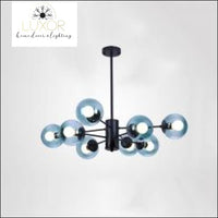 chandeliers Hope Blue Bubble Glass Chandelier - Luxor Home Decor & Lighting