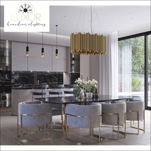 pendant lighting Hunter Modern Luxury Gold Pendant Light - Luxor Home Decor & Lighting