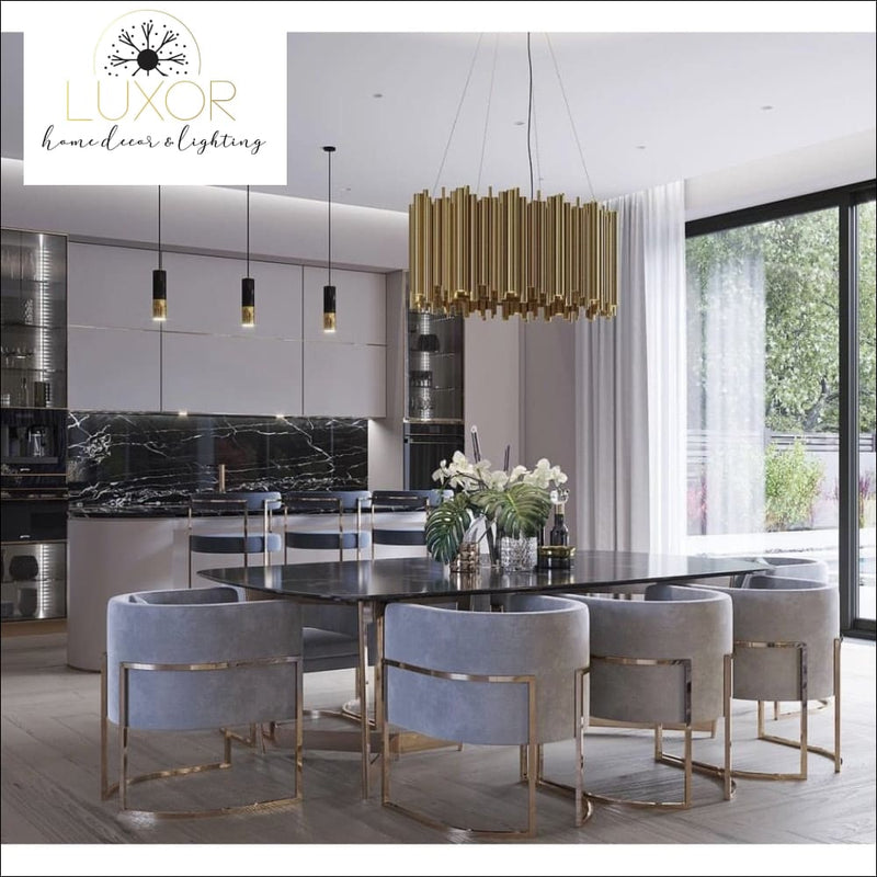 pendant lighting Hunter Modern Luxury Gold Pendant Light - Luxor Home Decor & Lighting
