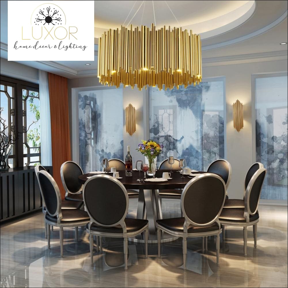 pendant lighting Hunter Modern Luxury Gold Pendant Light - Luxor Home Decor & Lighting