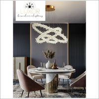 chandeliers Ice Lustre Crystal Chandelier - Luxor Home Decor & Lighting