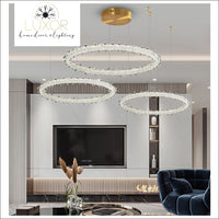 chandeliers Ice Lustre Crystal Chandelier - Luxor Home Decor & Lighting