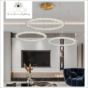 chandeliers Ice Lustre Crystal Chandelier - Luxor Home Decor & Lighting