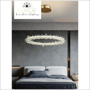 chandeliers Ice Lustre Crystal Chandelier - Luxor Home Decor & Lighting