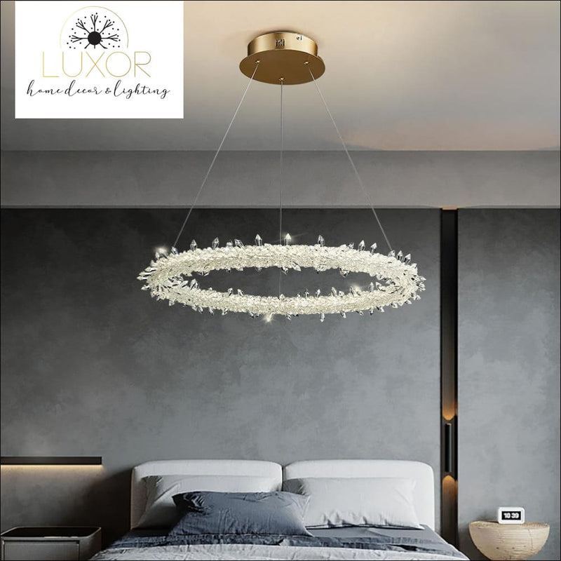 chandeliers Ice Lustre Crystal Chandelier - Luxor Home Decor & Lighting