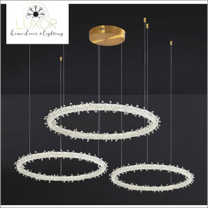 chandeliers Ice Lustre Crystal Chandelier - Luxor Home Decor & Lighting