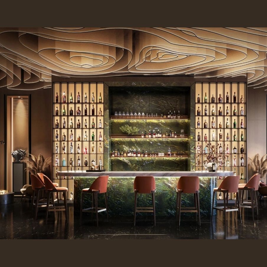 The Topography Ceiling Sculpture - Luxor Home Decor & Lighting