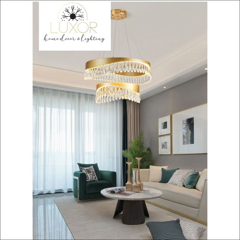 chandelier Indiny Crystal Chandelier - Luxor Home Decor & Lighting