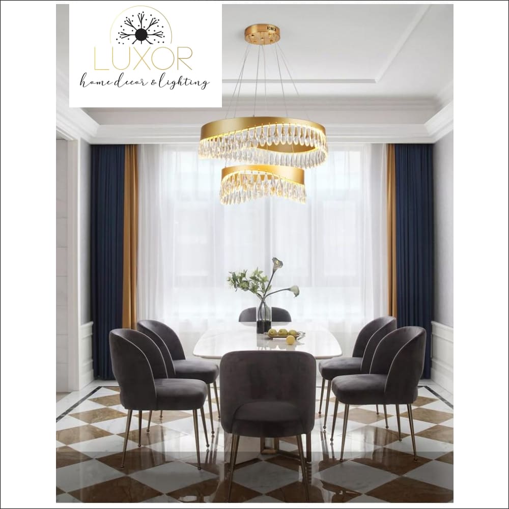 chandelier Indiny Crystal Chandelier - Luxor Home Decor & Lighting