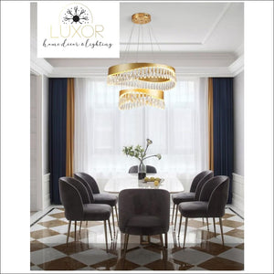 chandelier Indiny Crystal Chandelier - Luxor Home Decor & Lighting