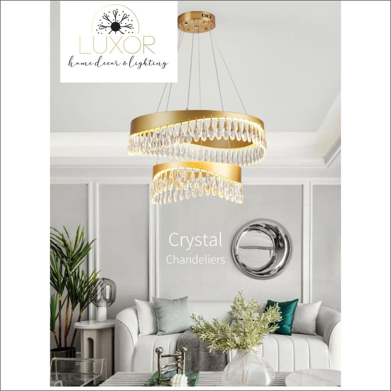 chandelier Indiny Crystal Chandelier - Luxor Home Decor & Lighting