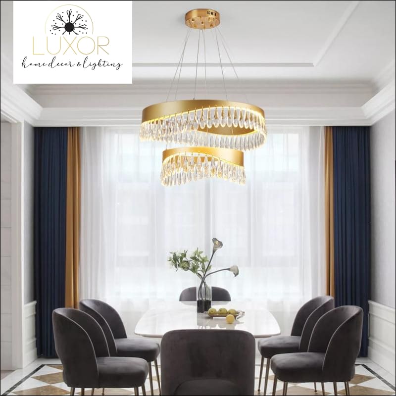 chandelier Indiny Crystal Chandelier - Luxor Home Decor & Lighting