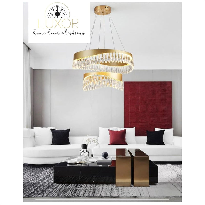 chandelier Indiny Crystal Chandelier - Luxor Home Decor & Lighting