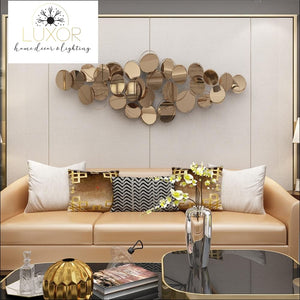 wall decor Infinite Grande Gold Wall Decor - Luxor Home Decor & Lighting
