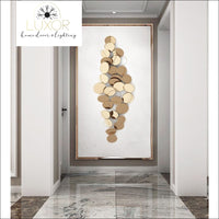 wall decor Infinite Grande Gold Wall Decor - Luxor Home Decor & Lighting