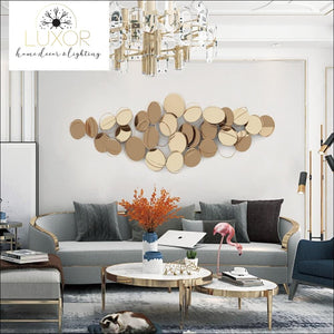 wall decor Infinite Grande Gold Wall Decor - Luxor Home Decor & Lighting