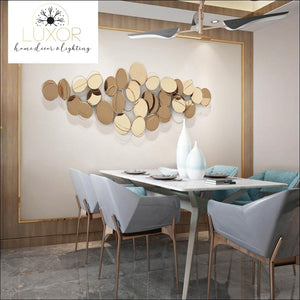 wall decor Infinite Grande Gold Wall Decor - Luxor Home Decor & Lighting