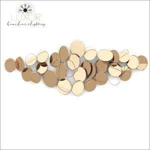 wall decor Infinite Grande Gold Wall Decor - Luxor Home Decor & Lighting