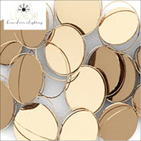 wall decor Infinite Grande Gold Wall Decor - Luxor Home Decor & Lighting