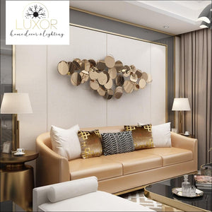 wall decor Infinite Grande Gold Wall Decor - Luxor Home Decor & Lighting