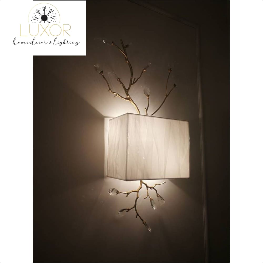 wall lighting Ivy Stem Wall Sconce - Luxor Home Decor & Lighting