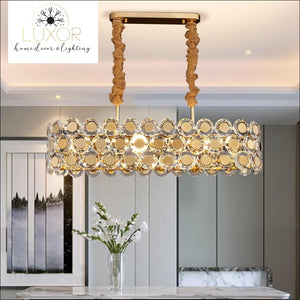 chandeliers Jameston Gold Luxury Crystal Chandelier - Luxor Home Decor & Lighting