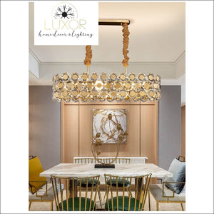 chandeliers Jameston Gold Luxury Crystal Chandelier - Luxor Home Decor & Lighting