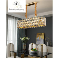 chandeliers Jameston Gold Luxury Crystal Chandelier - Luxor Home Decor & Lighting