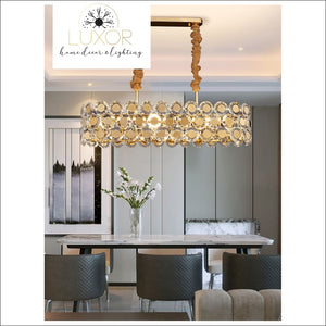 chandeliers Jameston Gold Luxury Crystal Chandelier - Luxor Home Decor & Lighting