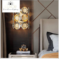 wall lighting Jameston Gold Luxury Crystal Sconce - Luxor Home Decor & Lighting