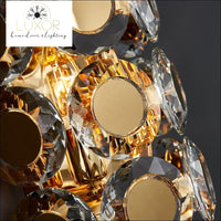 wall lighting Jameston Gold Luxury Crystal Sconce - Luxor Home Decor & Lighting