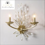 wall lighting Jaster Crystal Leaf Chandelier - Luxor Home Decor & Lighting
