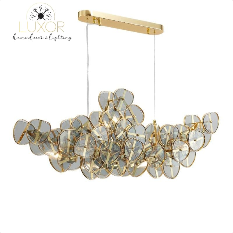 Jensil Gold Chandelier - chandeliers
