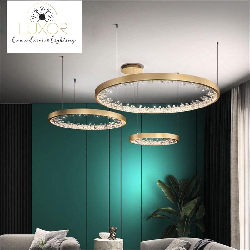 chandeliers Jenter Ring Chandelier - Luxor Home Decor & Lighting