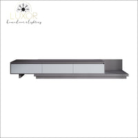 Jiliette Modern Gray Retractable TV Stand - furniture