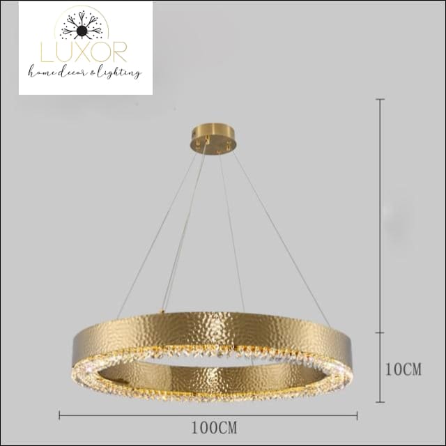 Jillian Post Modern Pendant Light - Dia100xH10cm / Style A / 81-100W, L, Warm White - pendant ligthing