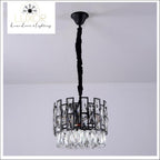 pendant lighting Joanise Crystal Black Pendant - Luxor Home Decor & Lighting