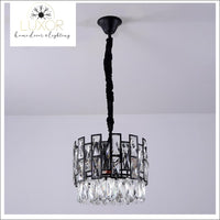 pendant lighting Joanise Crystal Black Pendant - Luxor Home Decor & Lighting
