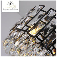 pendant lighting Joanise Crystal Black Pendant - Luxor Home Decor & Lighting